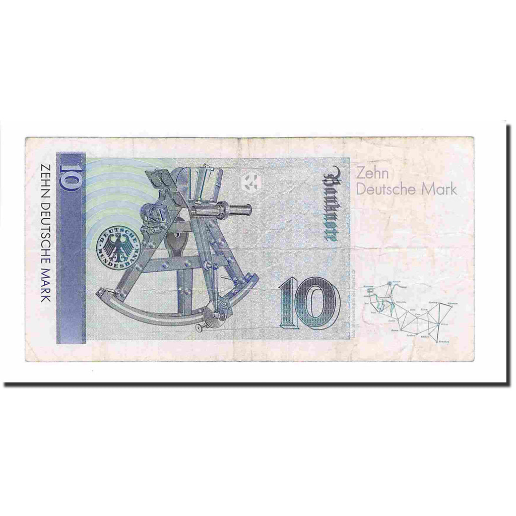 Banknote, GERMANY - FEDERAL REPUBLIC, 10 Deutsche Mark, 1991, 1991-08-01