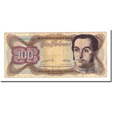 Billete, 100 Bolivares, 1990, Venezuela, 1990-05-01, KM:66c, MBC