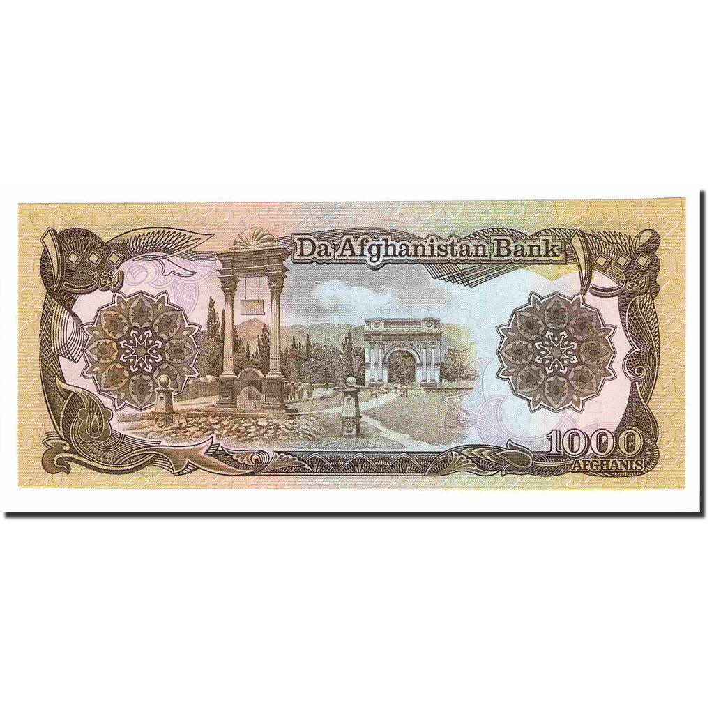 Banconote, Afghanistan, 1000 Afghanis, 1979-1991, KM:61b, FDS