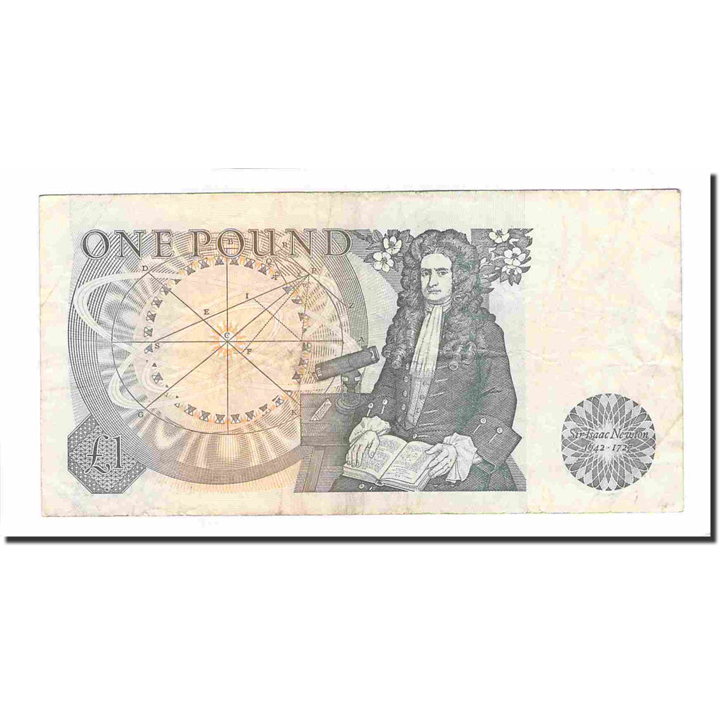 Banknote, Great Britain, 1 Pound, Undated (1978-84), KM:377a, AU(50-53)