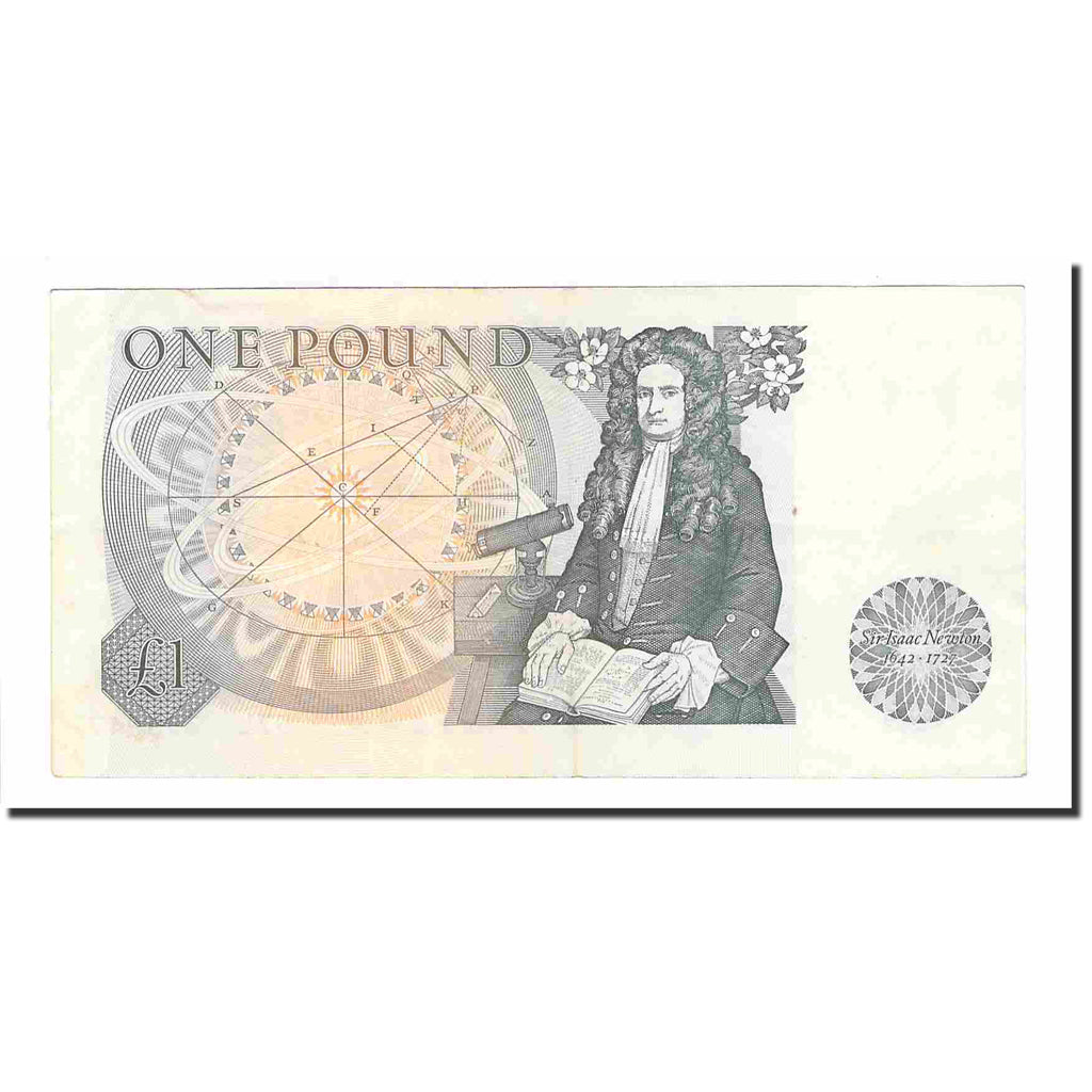 Banknote, Great Britain, 1 Pound, Undated (1978-84), KM:377a, AU(55-58)