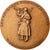 France, Medal, French Fifth Republic, History, 1968, Delamarre, AU(55-58)