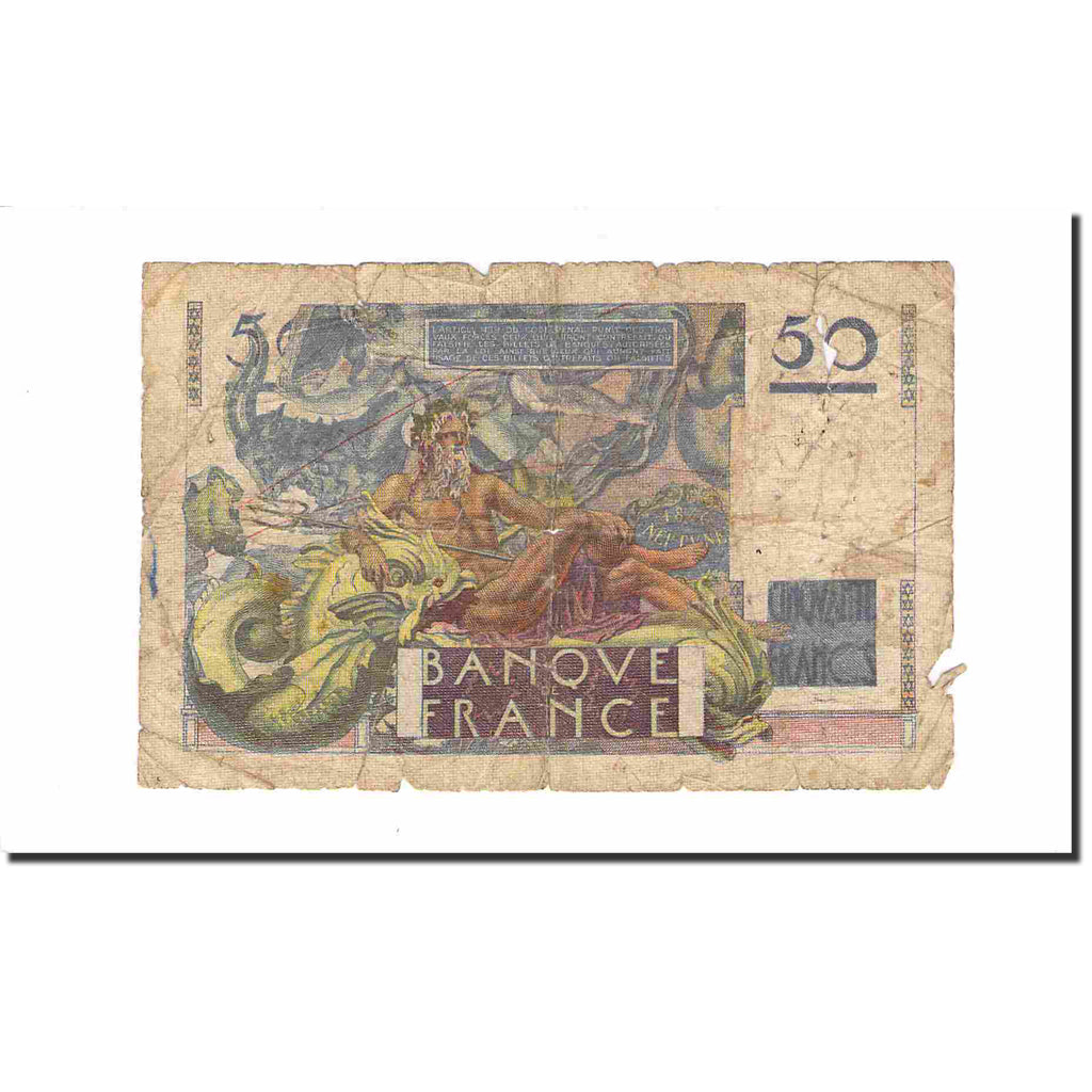 Frankreich, 50 Francs, Le Verrier, 1946, 1946-05-16, GE, Fayette:20.5, KM:127a