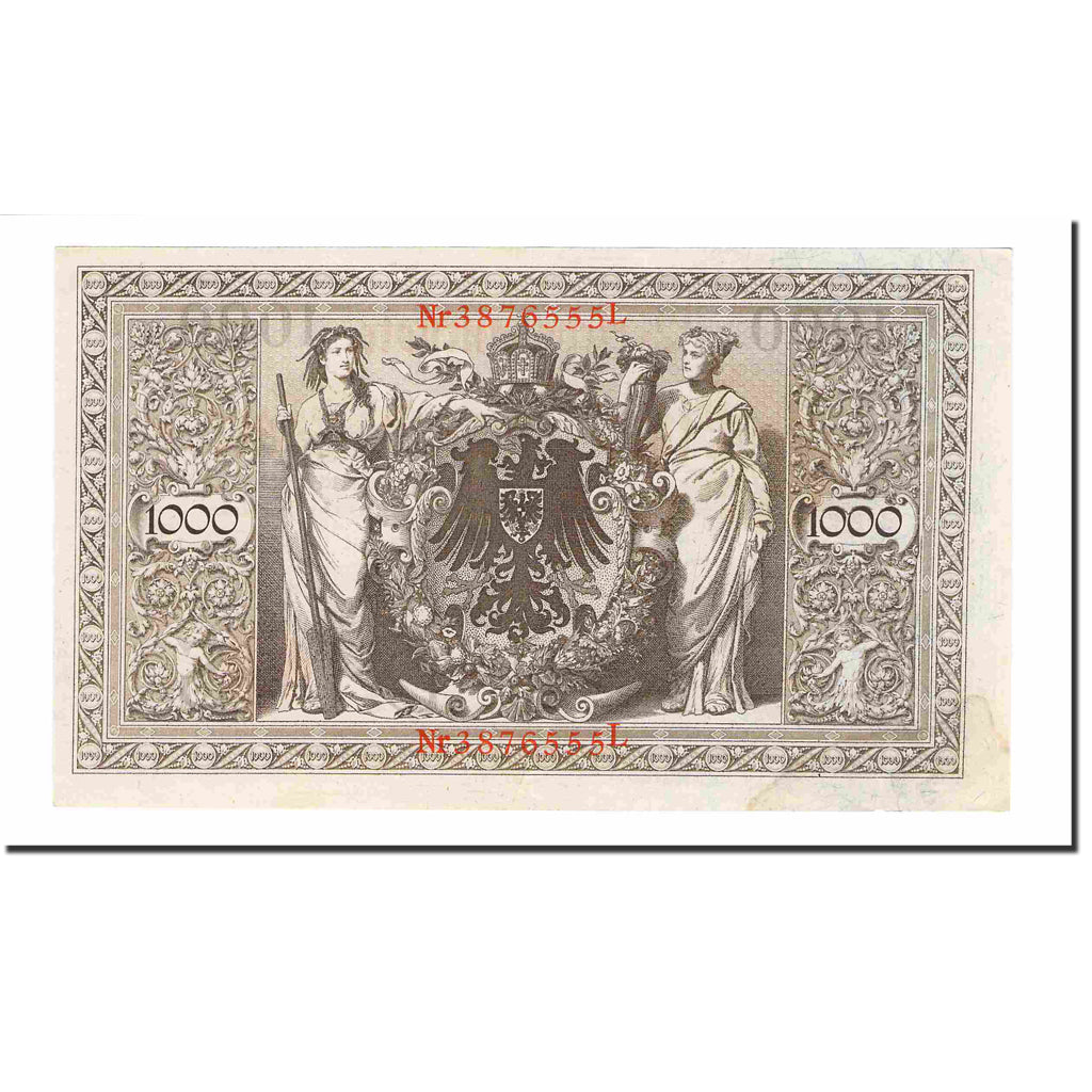 Banknote, Germany, 1000 Mark, 1910, 1910-04-21, KM:44b, UNC(60-62)