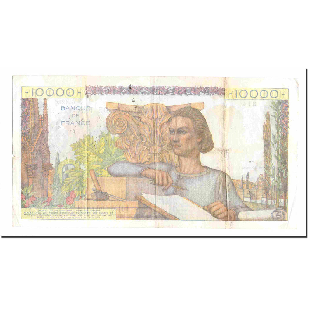 Francia, 10,000 Francs, Génie Français, 1953, 1953-02-05, BB, Fayette:50.63