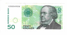 Geldschein, Norwegen, 50 Kroner, 2008, KM:46c, VZ+