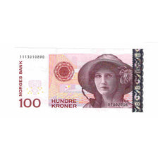 Geldschein, Norwegen, 100 Kroner, 1999, KM:47b, UNZ-