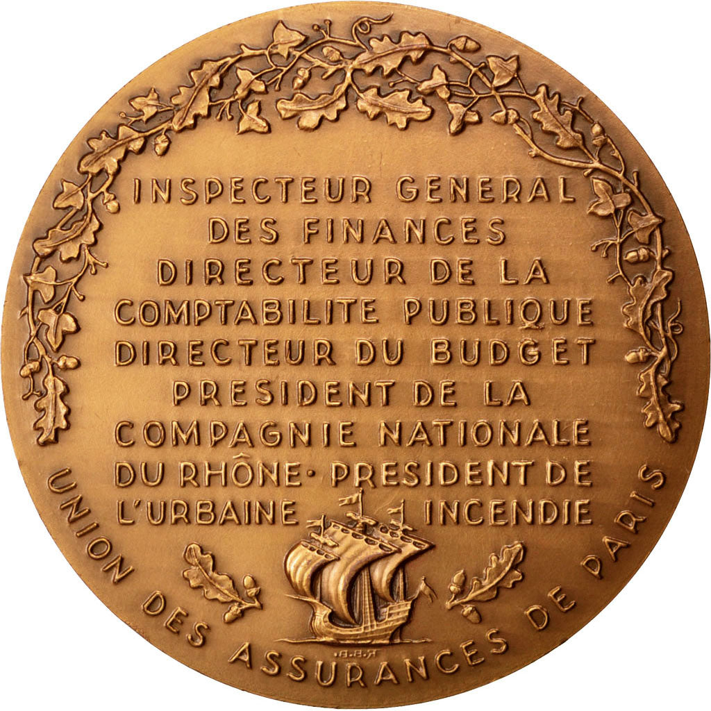 FRANCE, Politics, Society, War, French Fifth Republic, Medal, 1988, AU(50-53),..