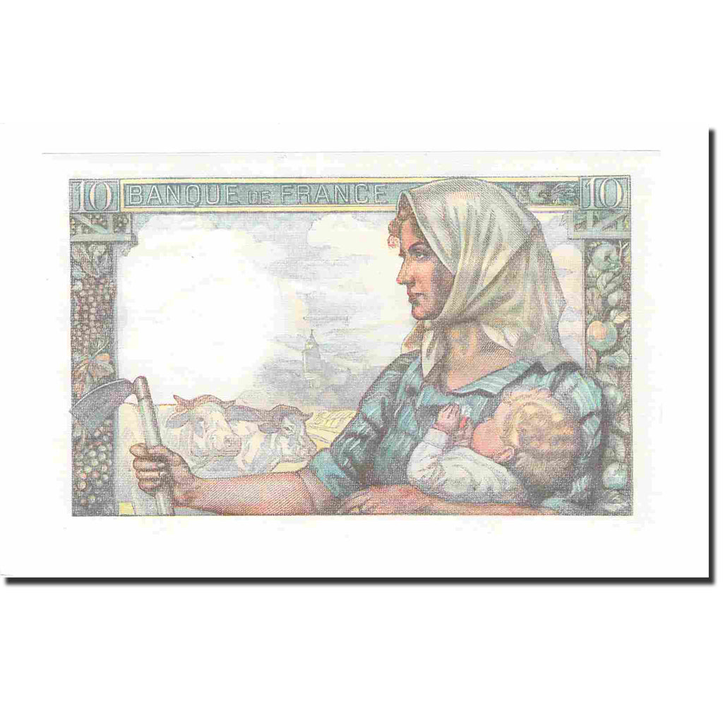 Francja, 10 Francs, Mineur, 1945, 1945-04-26, UNC(65-70), Fayette:8.14, KM:99e