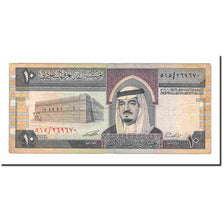 Nota, Arábia Saudita, 10 Riyals, 1983, KM:23c, EF(40-45)