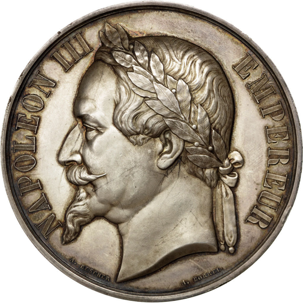 FRANCE, Business & industry, Second French Empire, Medal, AU(55-58), Bescher,...