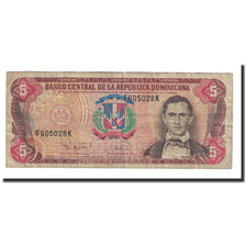 Banknote, Dominican Republic, 5 Pesos Oro, 1995, KM:147a, EF(40-45)