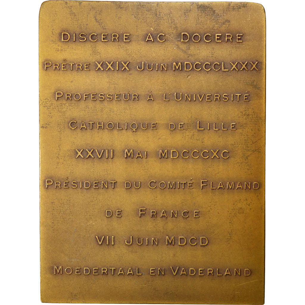 France, Medal, French Third Republic, Arts & Culture, AU(50-53), Bronze