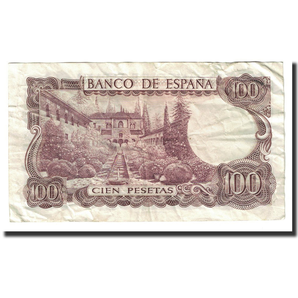 Banconote, Spagna, 100 Pesetas, 1970, 1970-11-17, KM:152a, BB+