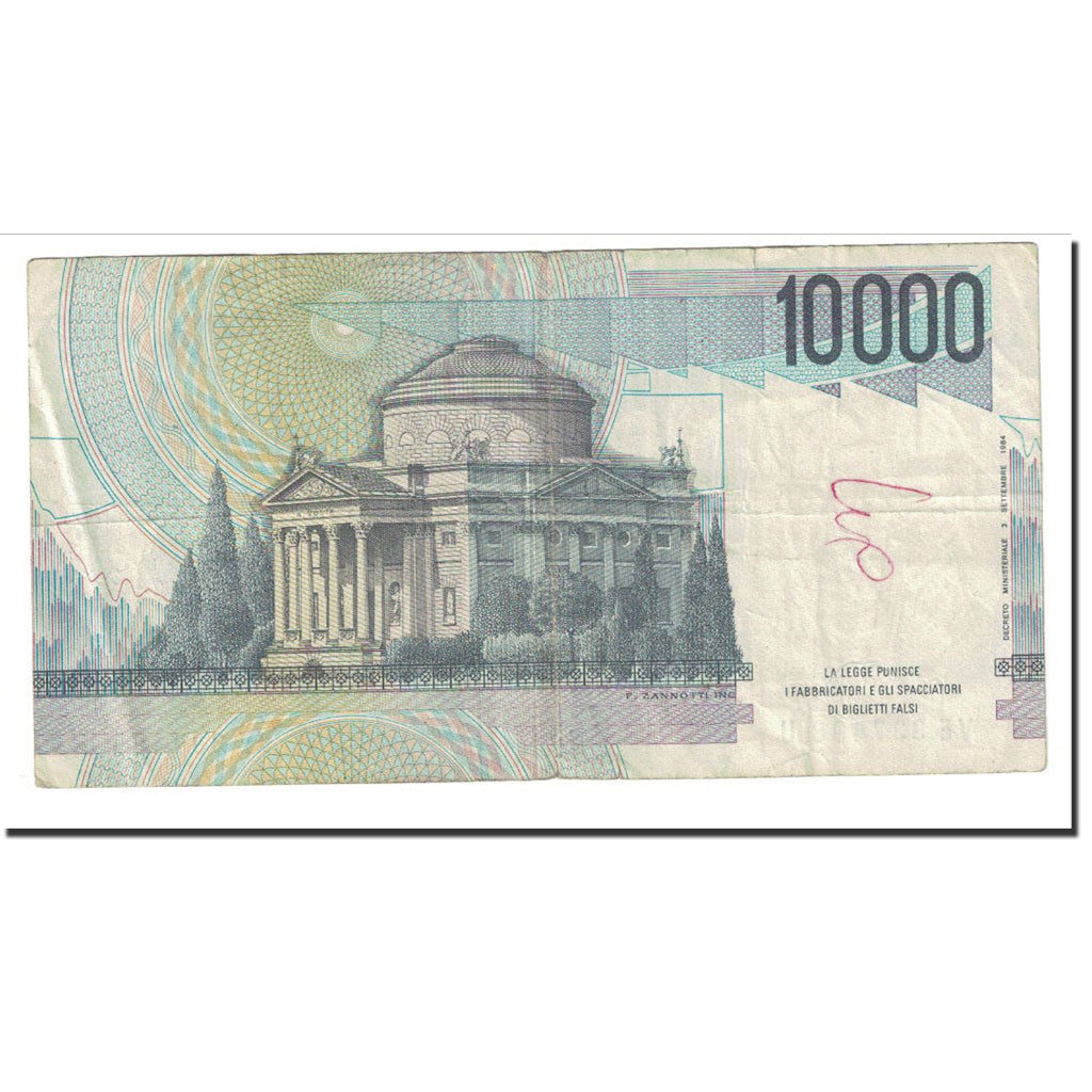 Billet, Italie, 10,000 Lire, 1984, 1984-09-03, KM:112b, TTB+