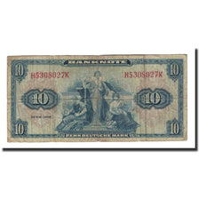 Banknote, GERMANY - FEDERAL REPUBLIC, 10 Deutsche Mark, 1949, 1949-08-22