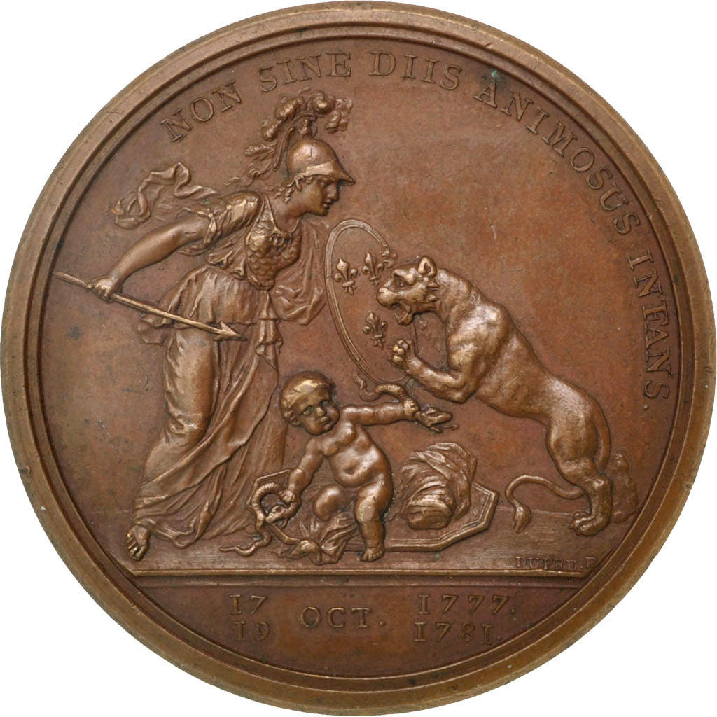 USA, Libertas Americana Bronze Medal, 1781, NGC MS62BN