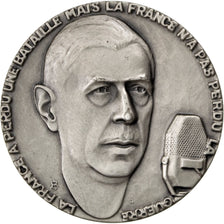 FRANCE, History, French Fifth Republic, Medal, 1990, MS(60-62), Silver, 11.40