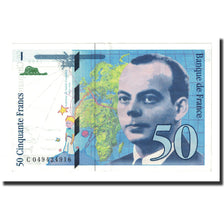 Frankreich, 50 Francs, St Exupéry, 1999, VZ+, Fayette:73.5, KM:157Ad