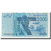 Banknote, West African States, 2000 Francs, 2003, KM:116Aa, EF(40-45)