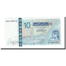Geldschein, Tunesien, 10 Dinars, 2005, 2005-11-07, KM:90, UNZ-
