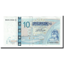 Banknote, Tunisia, 10 Dinars, 2005, 2005-11-07, KM:90, UNC(63)