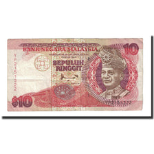 Banknot, Malezja, 10 Ringgit, 1986-1995, KM:29, EF(40-45)