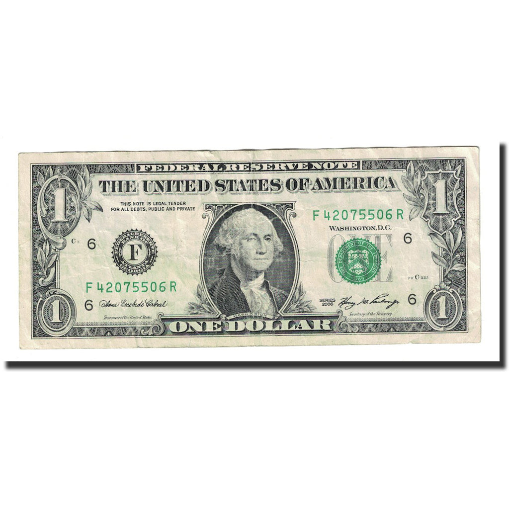 Banknote, United States, One Dollar, 2006, KM:4802, AU(50-53)