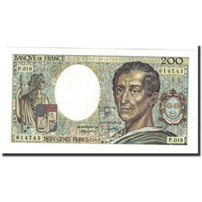 Francja, 200 Francs, Montesquieu, 1983, UNC(60-62), Fayette:70.3, KM:155a