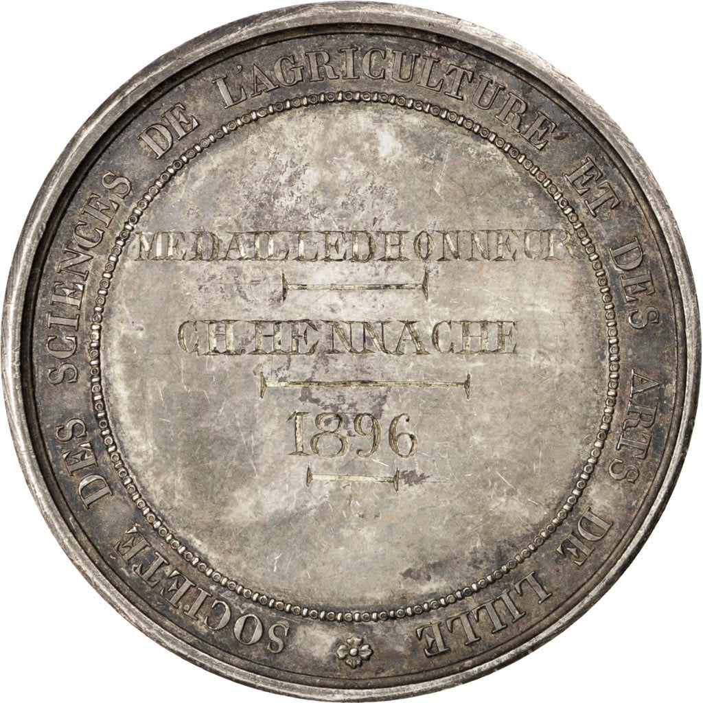 FRANCE, Arts & Culture, French Third Republic, Medal, 1896, AU(50-53), Grun,...