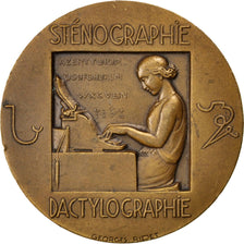 FRANCE, Arts & Culture, French Third Republic, Medal, 1939, AU(50-53), Bronze,..