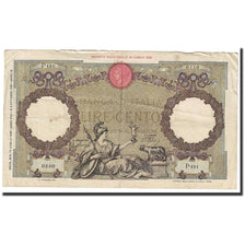 Banknote, Italy, 100 Lire, 1925, 1925-04-30, KM:55b, VF(30-35)
