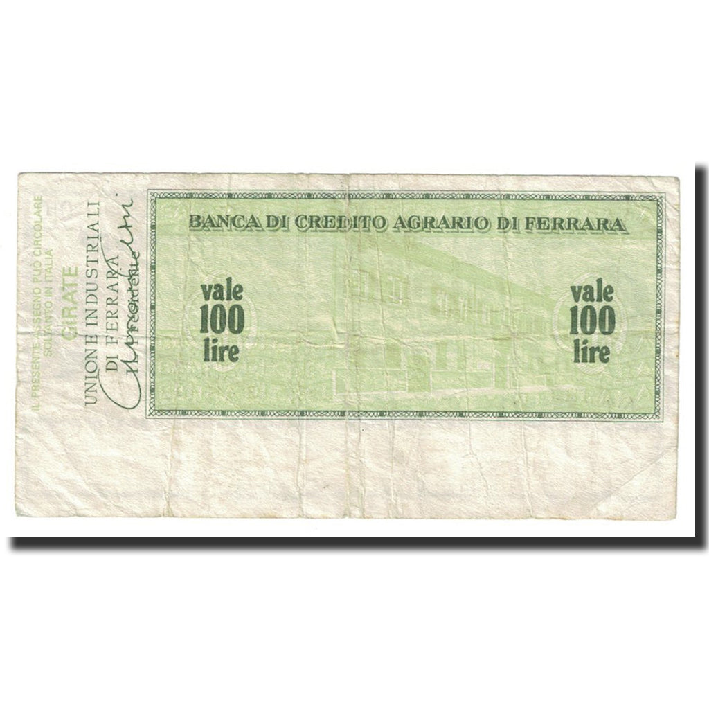 Nota, Itália, 100 Lire, 1976, 1976-03-01, VF(30-35)
