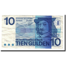 Banknote, Netherlands, 10 Gulden, 1968, 1968-04-25, KM:91b, EF(40-45)
