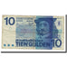 Geldschein, Niederlande, 10 Gulden, 1968, 1968-04-25, KM:91b, S