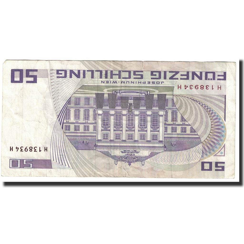 Banknote, Austria, 50 Schilling, 1986, 1986-01-02, KM:149, EF(40-45)