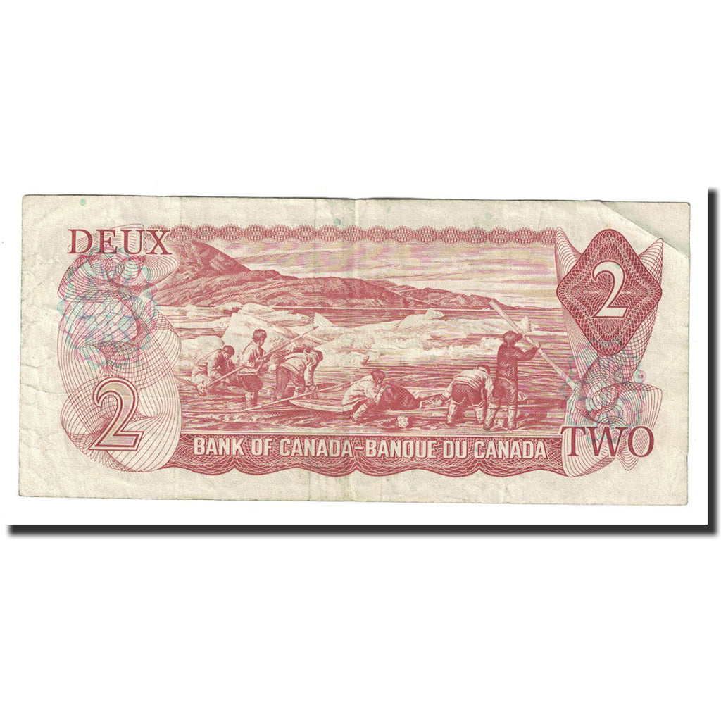 Banknote, Canada, 2 Dollars, 1974, KM:86b, EF(40-45)