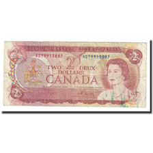 Nota, Canadá, 2 Dollars, 1974, KM:86b, VF(30-35)