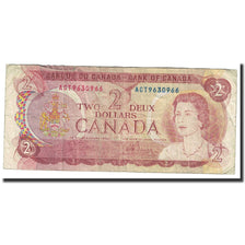 Banknot, Canada, 2 Dollars, 1974, KM:86b, VF(30-35)