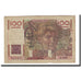 Francja, 100 Francs, Jeune Paysan, 1952, 1952-04-03, VF(20-25), Fayette:28.32