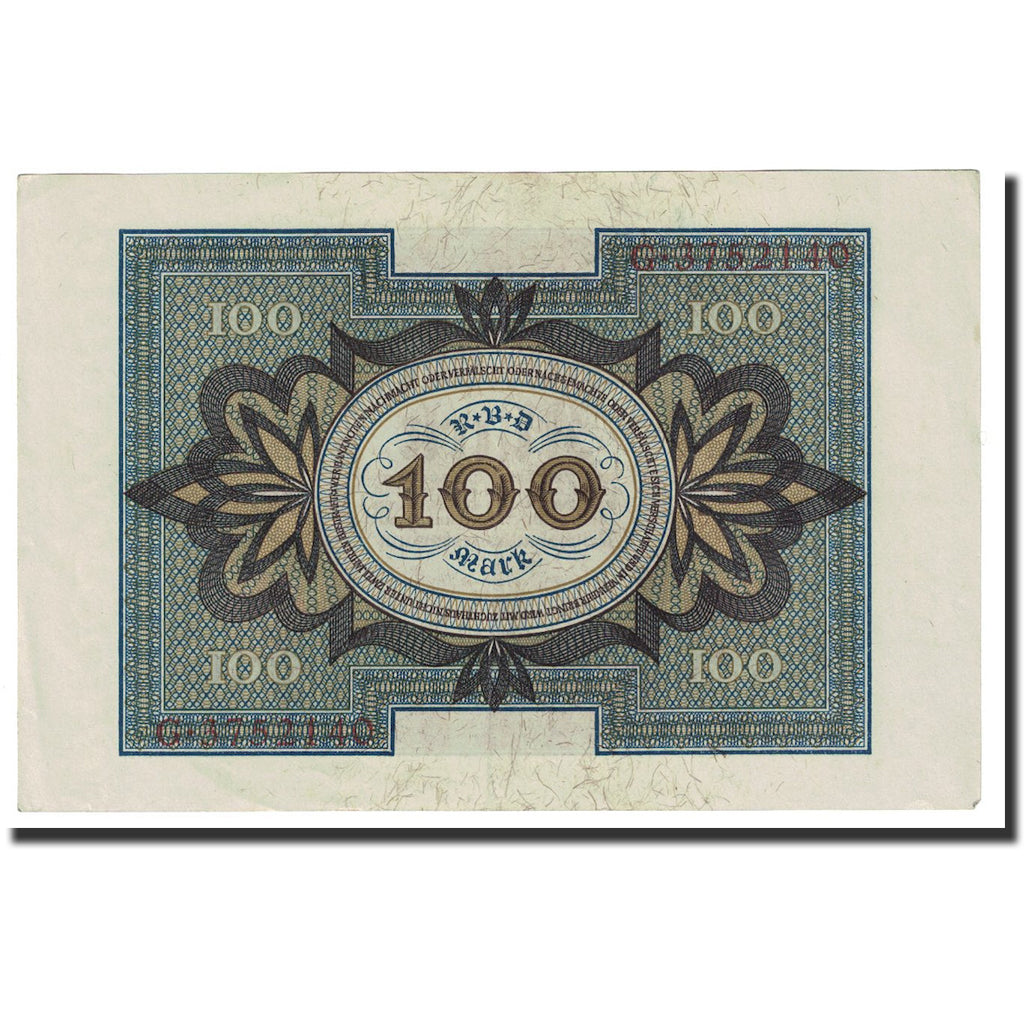 Banknote, Germany, 100 Mark, 1920, 1920-11-01, KM:69a, UNC(60-62)