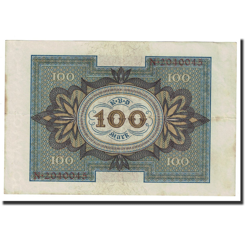 Billet, Allemagne, 100 Mark, 1920, 1920-11-01, KM:69a, TTB+