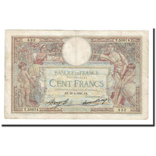 France, 100 Francs, Luc Olivier Merson, 1936, 1936-04-23, VF(20-25)