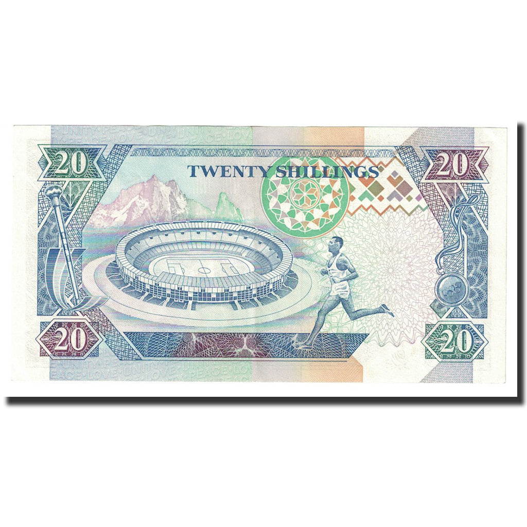 Billet, Kenya, 20 Shillings, 1993, 1993-09-14, KM:31a, SPL