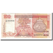 Banknote, Sri Lanka, 100 Rupees, 1992, 1992-07-01, KM:105c, AU(50-53)