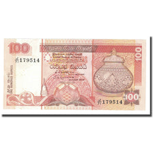 Geldschein, Sri Lanka, 100 Rupees, 1992, 1992-07-01, KM:105c, VZ+