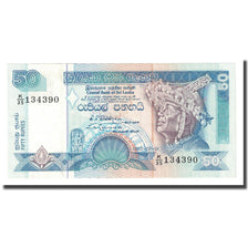 Geldschein, Sri Lanka, 50 Rupees, 1992, 1992-07-01, KM:104b, UNZ-