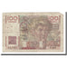 França, 100 Francs, Jeune Paysan, 1947, 1947-04-03, VG(8-10), KM:128b