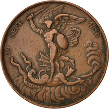 France, Medal, Louis XVIII, Politics, Society, War, 1820, Gayrard, EF(40-45)