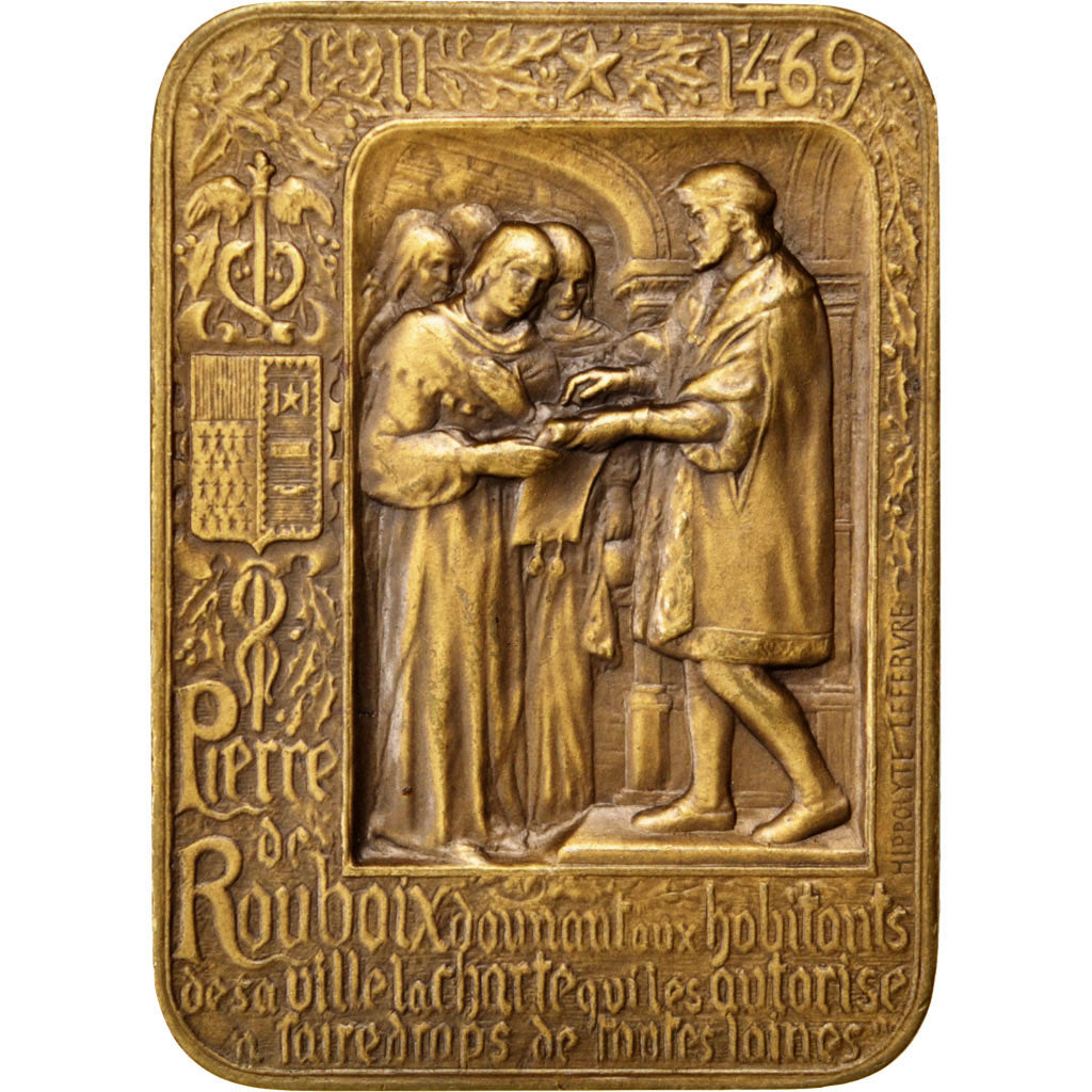 Chambre de Commerce de Roubaix, Médaille